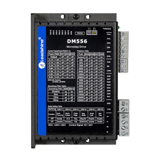 Leadshine DM556 2 Fazlı Adım Motoru Sürücüsü
