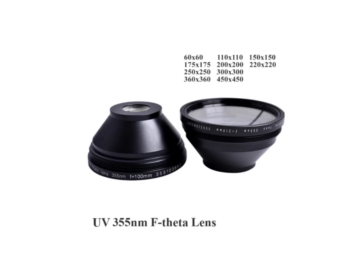 UV Lazer F-Theta 200×200 355 nm Tarama Lensi